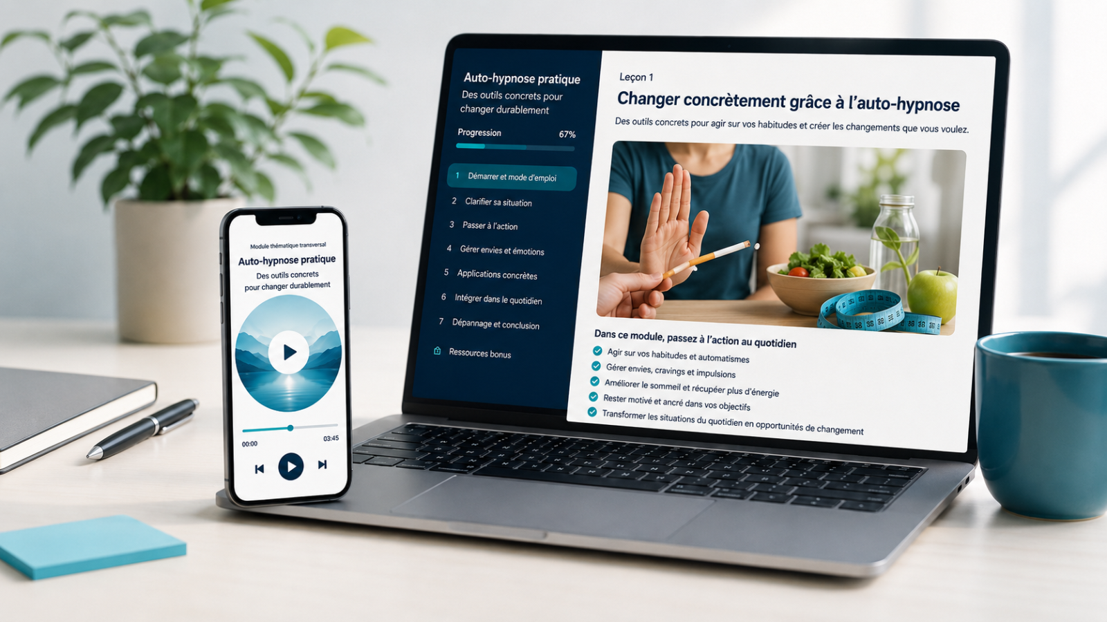 Auto-hypnose pratique : débloquer, apaiser, changer, avancer
